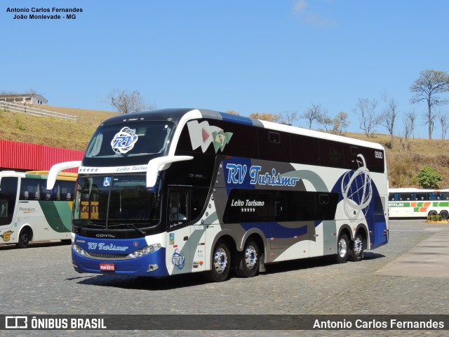 RV Turismo 0500 na cidade de João Monlevade, Minas Gerais, Brasil, por Antonio Carlos Fernandes. ID da foto: 10495629.