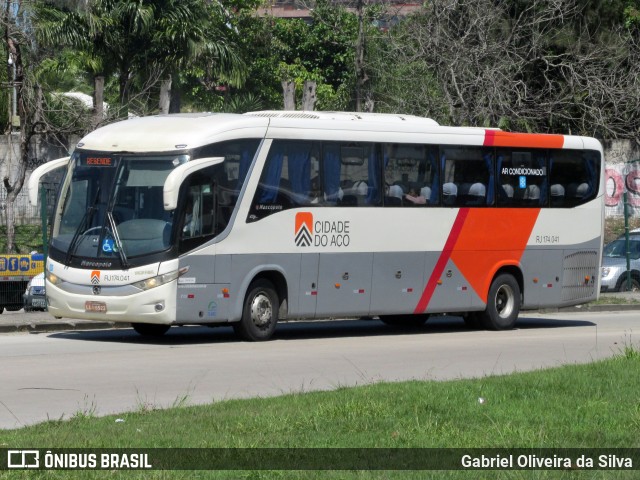 Viação Cidade do Aço RJ 174.041 na cidade de Rio de Janeiro, Rio de Janeiro, Brasil, por Gabriel Oliveira da Silva. Número da foto: #10496687.