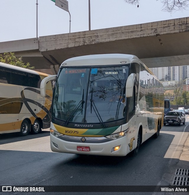 Empresa Gontijo de Transportes 16075 na cidade de Belo Horizonte, Minas Gerais, Brasil, por Wilian Alves. Número da foto: #10496382.