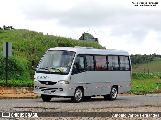 FLM Tour Transportes Turísticos 1602 na cidade de João Monlevade, Minas Gerais, Brasil, por Antonio Carlos Fernandes. ID da foto: 10495605.