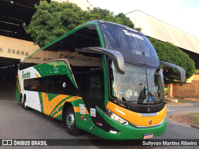 Tocantins Transportes e Turismo 3087 na cidade de Anápolis, Goiás, Brasil, por Sullyvan Martins Ribeiro. Número da foto: #10495936.