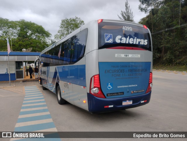 Viação Cidade de Caieiras 4290 na cidade de Caieiras, São Paulo, Brasil, por Espedito de Brito Gomes. Número da foto: #10496774.