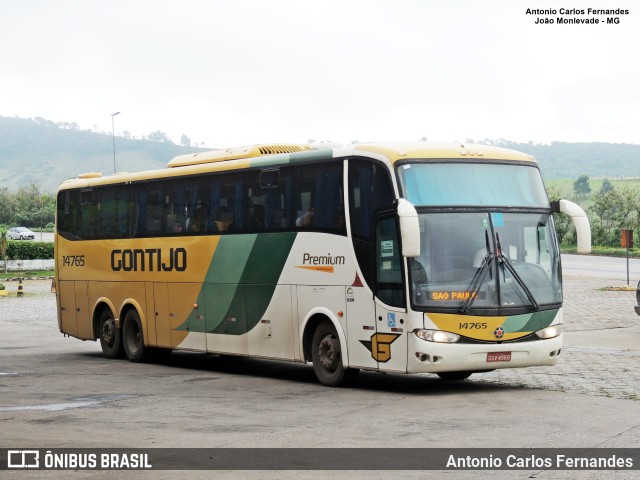 Empresa Gontijo de Transportes 14765 na cidade de João Monlevade, Minas Gerais, Brasil, por Antonio Carlos Fernandes. ID da foto: 10495596.