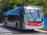 Viação Metrópole Paulista - Zona Sul 7 3459 na cidade de São Paulo, São Paulo, Brasil, por Marcos Oliveira. Número da foto: #:id.