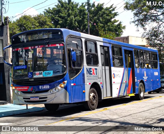 Next Mobilidade - ABC Sistema de Transporte 81.459 na cidade de São Bernardo do Campo, São Paulo, Brasil, por Matheus Costa. Número da foto: #10497988.
