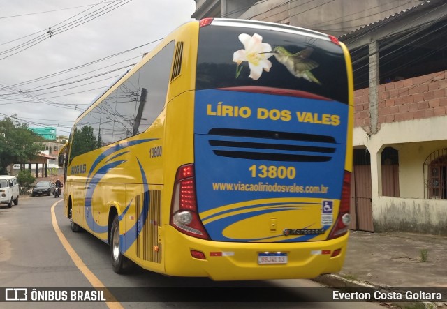 Viação Lírio dos Vales 13800 na cidade de Cariacica, Espírito Santo, Brasil, por Everton Costa Goltara. Número da foto: #10497060.