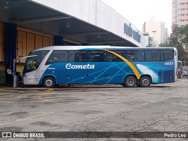 Viação Cometa 14127 na cidade de Sorocaba, São Paulo, Brasil, por Pedro Leo. Número da foto: #10498542.