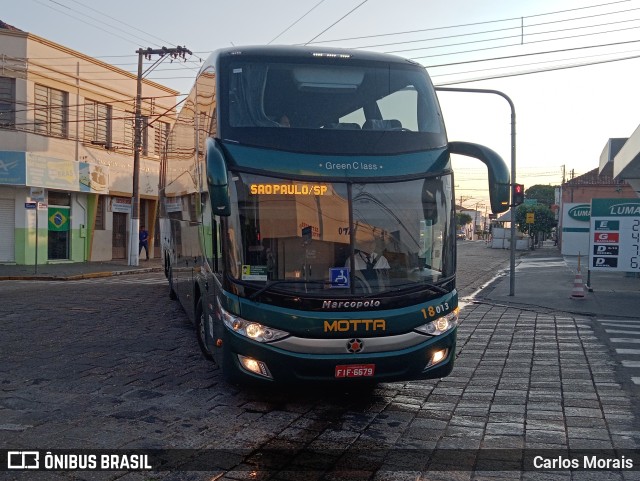 Viação Motta 18013 na cidade de Presidente Venceslau, São Paulo, Brasil, por Carlos Morais. Número da foto: #10498119.
