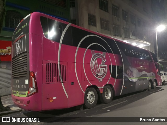 Viação Garcia 8715 na cidade de Belo Horizonte, Minas Gerais, Brasil, por Bruno Santos. Número da foto: #10497759.
