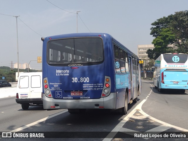 Empresa de Ônibus Vila Galvão 30.800 na cidade de São Paulo, São Paulo, Brasil, por Rafael Lopes de Oliveira. Número da foto: #10498772.