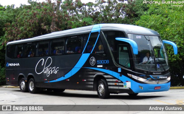 Empresa de Ônibus Nossa Senhora da Penha 53008 na cidade de São Paulo, São Paulo, Brasil, por Andrey Gustavo. Número da foto: #10498038.