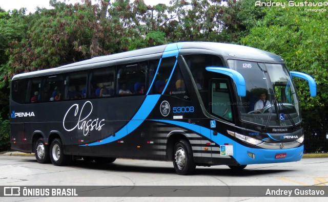 Empresa de Ônibus Nossa Senhora da Penha 53008 na cidade de São Paulo, São Paulo, Brasil, por Andrey Gustavo. ID da foto: 10498038.