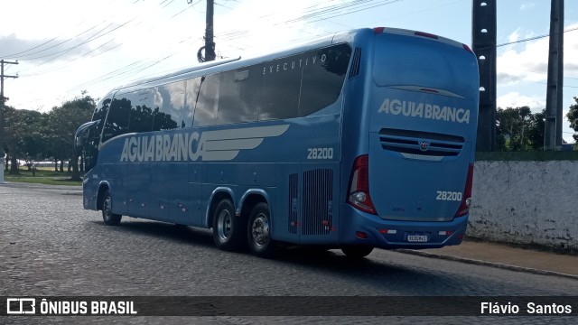 Viação Águia Branca 28200 na cidade de Cruz das Almas, Bahia, Brasil, por Flávio  Santos. Número da foto: #10499800.
