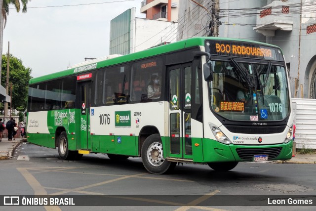 Viação Paraense Cuiabá Transportes 1076 na cidade de Cuiabá, Mato Grosso, Brasil, por Leon Gomes. Número da foto: #10497915.