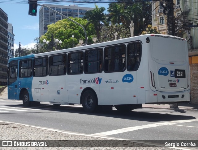 Expresso Santa Paula 16134 na cidade de Vitória, Espírito Santo, Brasil, por Sergio Corrêa. Número da foto: #10498013.