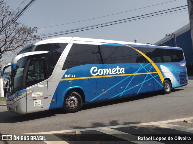 Viação Cometa 18534 na cidade de São Paulo, São Paulo, Brasil, por Rafael Lopes de Oliveira. Número da foto: #10497062.