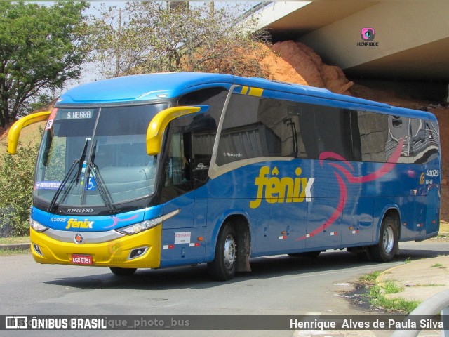 Rápido Expresso Fênix Viação 41025 na cidade de Campinas, São Paulo, Brasil, por Henrique Alves de Paula Silva. Número da foto: #10498205.