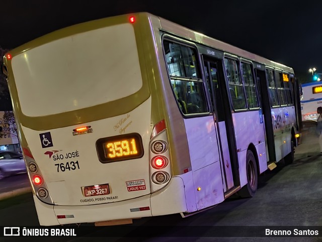 Expresso São José 76431 na cidade de Taguatinga, Distrito Federal, Brasil, por Brenno Santos. Número da foto: #10498723.