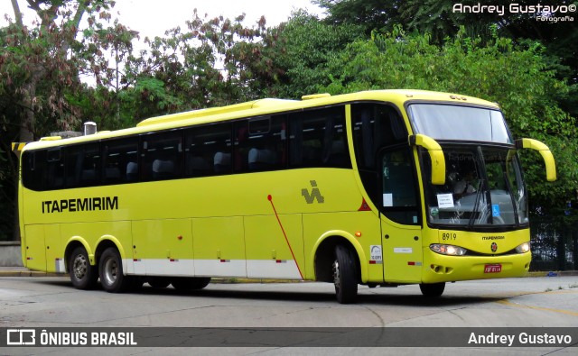 Viação Itapemirim 8919 na cidade de São Paulo, São Paulo, Brasil, por Andrey Gustavo. ID da foto: 10497953.