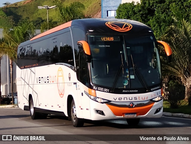 Venus Turística 2820 na cidade de Aparecida, São Paulo, Brasil, por Vicente de Paulo Alves. ID da foto: 10497898.