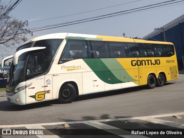 Empresa Gontijo de Transportes 19070 na cidade de São Paulo, São Paulo, Brasil, por Rafael Lopes de Oliveira. ID da foto: 10498585.