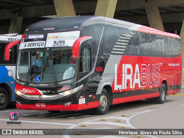 Lirabus 14053 na cidade de Campinas, São Paulo, Brasil, por Henrique Alves de Paula Silva. Número da foto: #10502378.