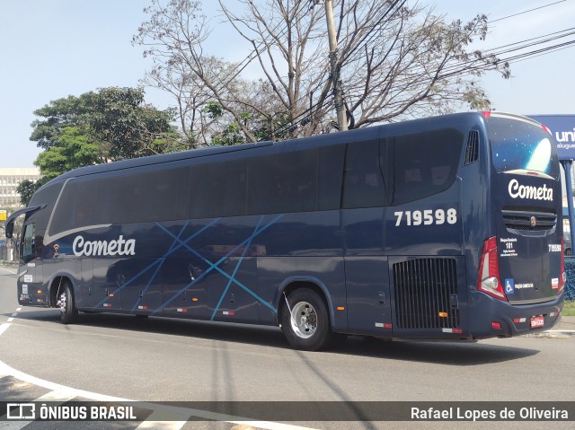 Viação Cometa 719598 na cidade de São Paulo, São Paulo, Brasil, por Rafael Lopes de Oliveira. ID da foto: 10502165.