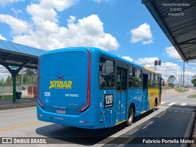 Sharp Transportes 120 na cidade de Araucária, Paraná, Brasil, por Fabrício Portella Matos. Número da foto: #10501689.