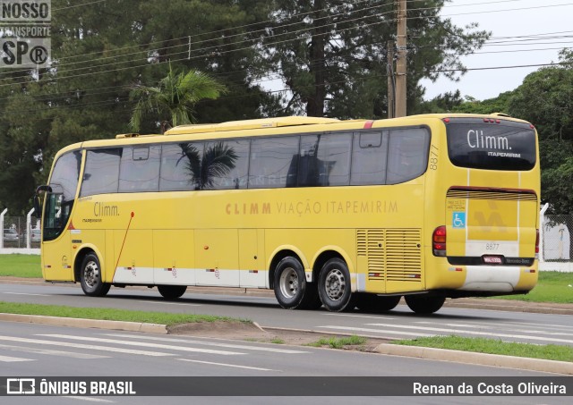 Viação Itapemirim 8877 na cidade de Limeira, São Paulo, Brasil, por Renan da Costa Oliveira. Número da foto: #10502191.