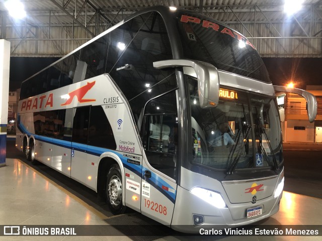 Expresso de Prata 192208 na cidade de Osvaldo Cruz, São Paulo, Brasil, por Carlos Vinicius Estevão Menezes. ID da foto: 10502836.