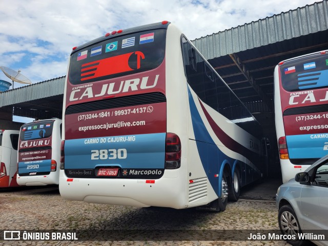 Expresso Cajuru 2830 na cidade de Carmo do Cajuru, Minas Gerais, Brasil, por João Marcos William. Número da foto: #10501927.