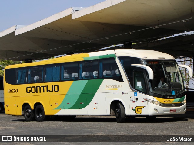 Empresa Gontijo de Transportes 18620 na cidade de Teresina, Piauí, Brasil, por João Victor. ID da foto: 10503159.