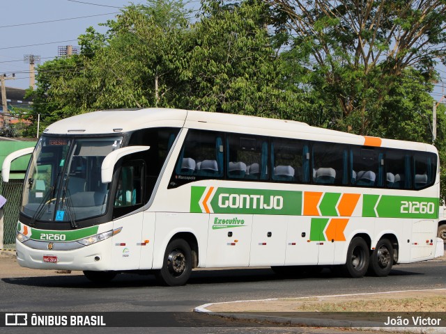 Empresa Gontijo de Transportes 21260 na cidade de Teresina, Piauí, Brasil, por João Victor. ID da foto: 10503414.