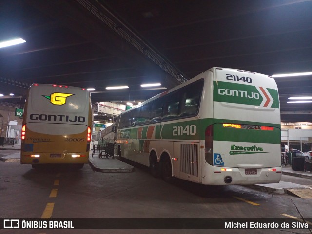 Empresa Gontijo de Transportes 21140 na cidade de São Paulo, São Paulo, Brasil, por Michel Eduardo da Silva. ID da foto: 10500897.