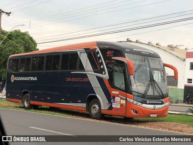 Expresso Adamantina 431313 na cidade de Osvaldo Cruz, São Paulo, Brasil, por Carlos Vinicius Estevão Menezes. ID da foto: 10502802.