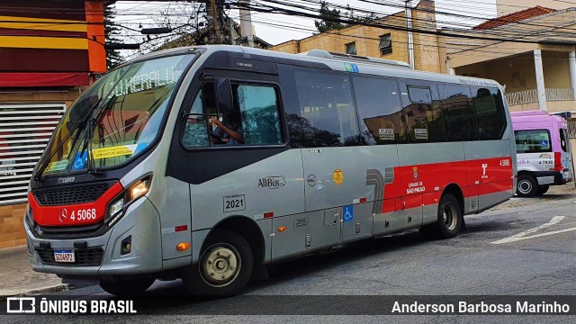 Allibus Transportes 4 5068 na cidade de São Paulo, São Paulo, Brasil, por Anderson Barbosa Marinho. Número da foto: #10503685.
