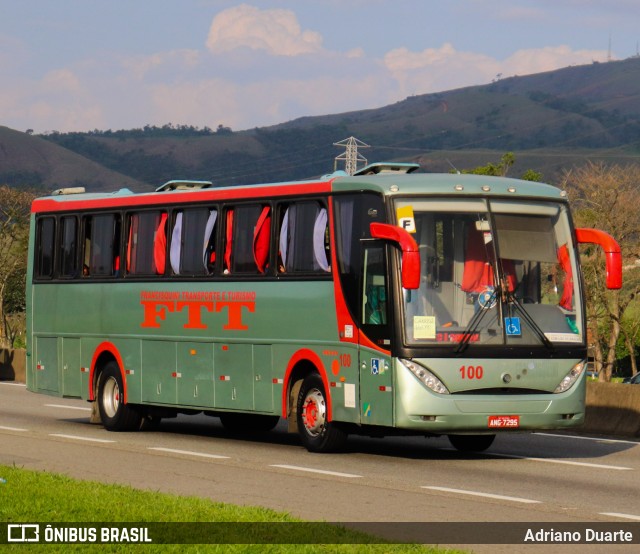 Francisquini Transportes e Turismo 100 na cidade de Roseira, São Paulo, Brasil, por Adriano Duarte. Número da foto: #10501591.