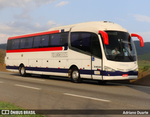 Viação Piracicabana 1662 na cidade de Roseira, São Paulo, Brasil, por Adriano Duarte. ID da foto: 10501584.