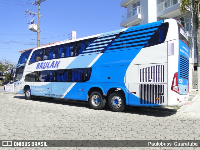 Brulan Transportes 321 na cidade de Guaratuba, Paraná, Brasil, por Paulobuss  Guaratuba. ID da foto: 10507463.