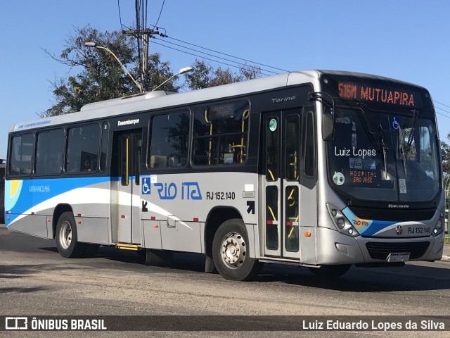 Rio Ita RJ 152.140 na cidade de Niterói, Rio de Janeiro, Brasil, por Luiz Eduardo Lopes da Silva. Número da foto: #10504292.