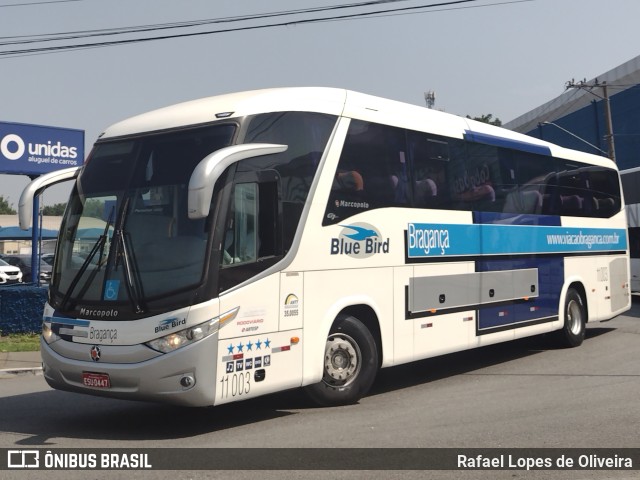Auto Viação Bragança 11003 na cidade de São Paulo, São Paulo, Brasil, por Rafael Lopes de Oliveira. Número da foto: #10504289.
