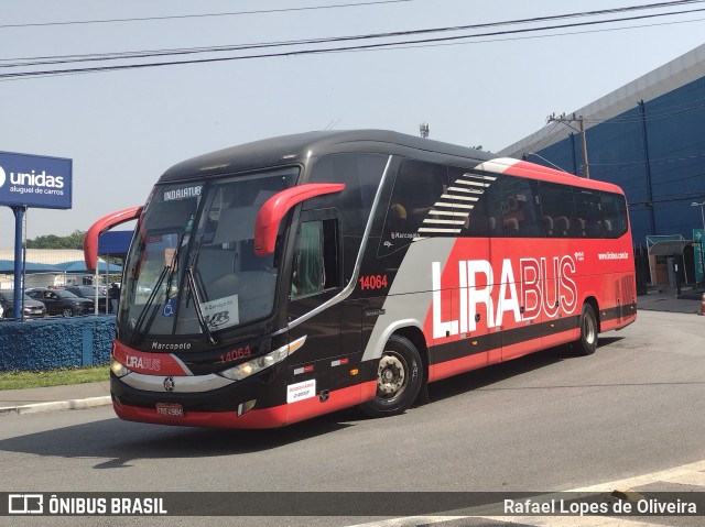 Lirabus 14064 na cidade de São Paulo, São Paulo, Brasil, por Rafael Lopes de Oliveira. Número da foto: #10507348.