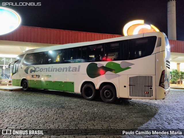 Viação Continental de Transportes 1079 na cidade de Limeira, São Paulo, Brasil, por Paulo Camillo Mendes Maria. ID da foto: 10503844.