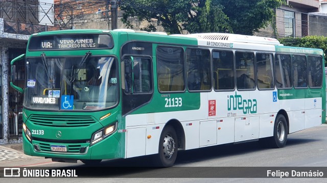 OT Trans - Ótima Salvador Transportes 21133 na cidade de Salvador, Bahia, Brasil, por Felipe Damásio. ID da foto: 10504224.