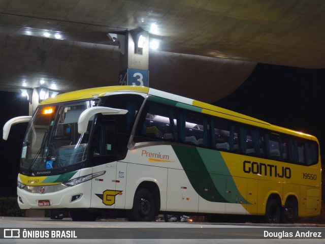 Empresa Gontijo de Transportes 19550 na cidade de Uberlândia, Minas Gerais, Brasil, por Douglas Andrez. ID da foto: 10504934.