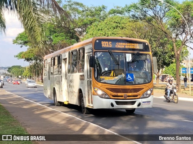 Auto Viação Marechal Brasília 442429 na cidade de Taguatinga, Distrito Federal, Brasil, por Brenno Santos. Número da foto: #10506070.