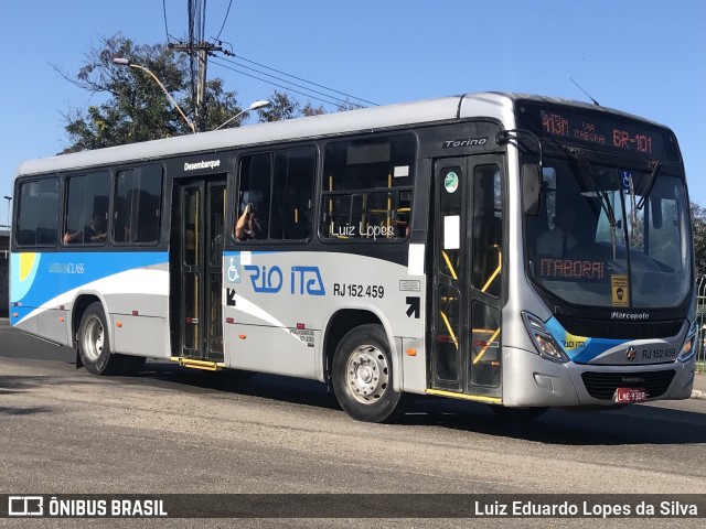 Rio Ita RJ 152.459 na cidade de Niterói, Rio de Janeiro, Brasil, por Luiz Eduardo Lopes da Silva. Número da foto: #10504290.