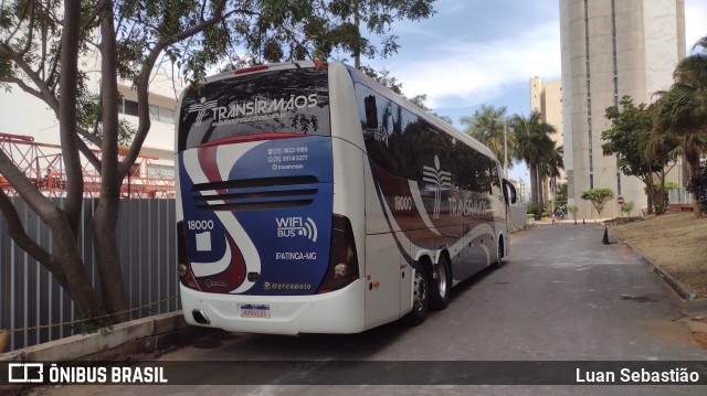 Transirmãos Turismo 18000 na cidade de Brasília, Distrito Federal, Brasil, por Luan Sebastião. Número da foto: #10507543.
