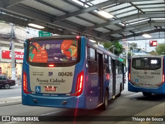 Viação Cidade de Caieiras 00426 na cidade de Franco da Rocha, São Paulo, Brasil, por Thiago de Souza. Número da foto: #10504319.