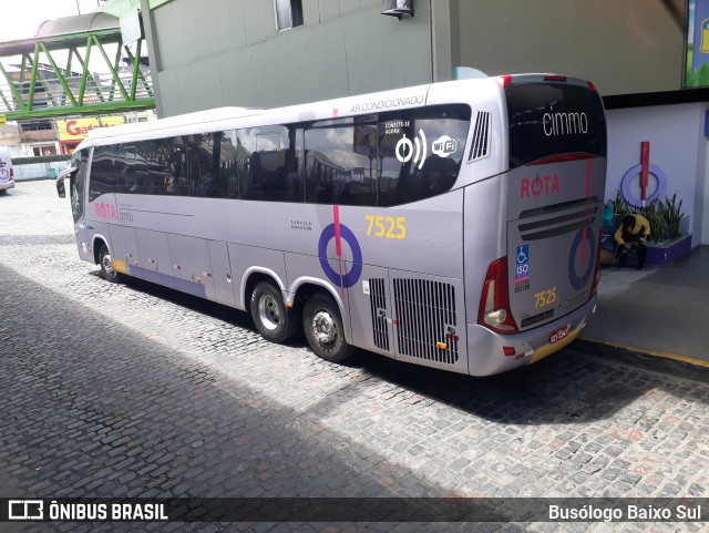 Rota Transportes Rodoviários 7525 na cidade de Itabuna, Bahia, Brasil, por Busólogo Baixo Sul. ID da foto: 10505656.